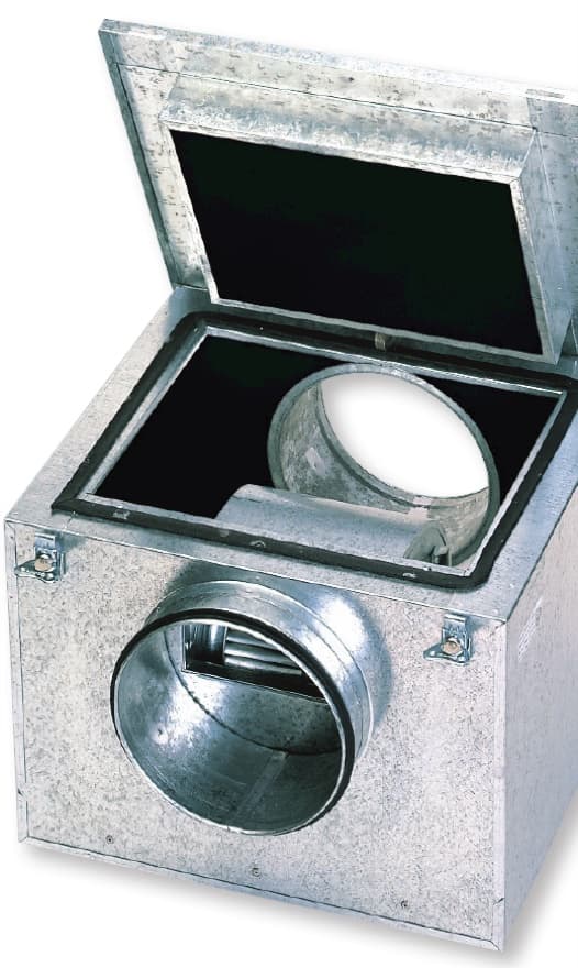 CAB serija — zvučno izolovani kutijasti ventilatori