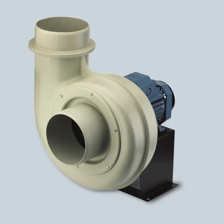 CMPB / CMPT — plastični centrifugalni ventilatori za korozivne gasove