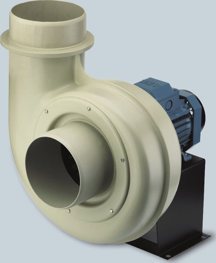 CMPB / CMPT — plastični centrifugalni ventilatori za korozivne gasove