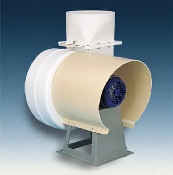 CMPB / CMPT — plastični centrifugalni ventilatori za korozivne gasove