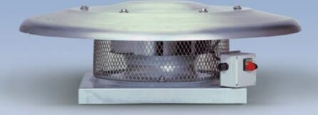CR-N — centrifugalni krovni ventilatori (horizontalni i vertikalni izduv)