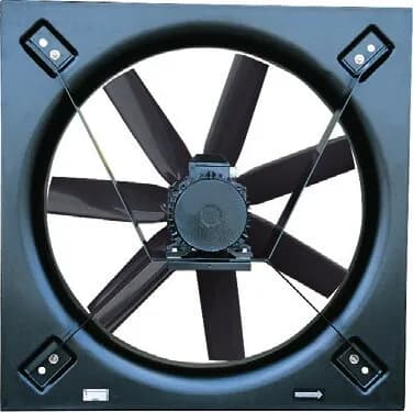 HCBB / HCBT, aksijalni ventilatori za montažu na ploču sa aluminijumskim kolom