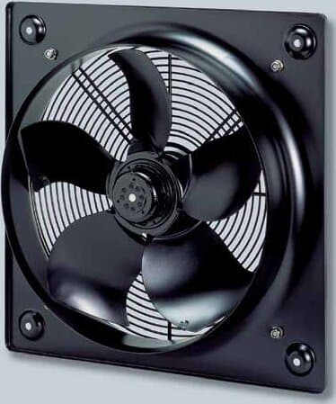 HXBR / HXTR — pločasti aksijalni ventilatori sa srpastim kolom