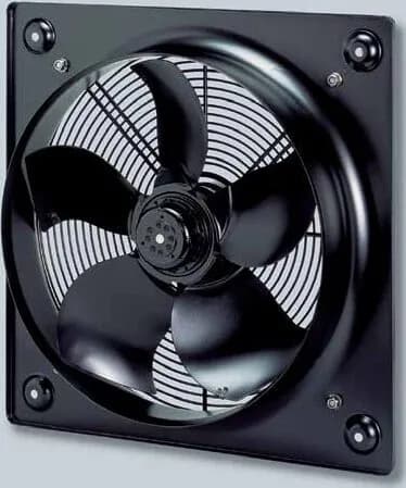 HXBR / HXTR — pločasti aksijalni ventilatori sa srpastim kolom