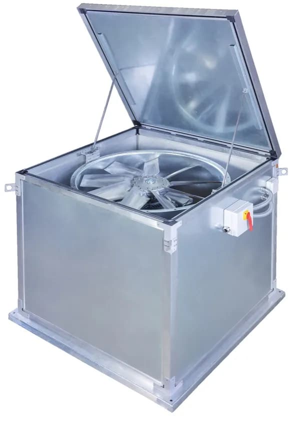 THGT-HATCH, krovni aksijalni ventilator za odvod dima