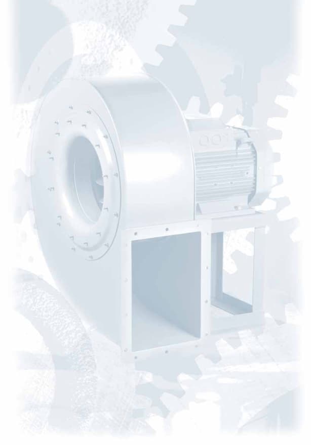 CIB / CIT — visokotemperaturni centrifugalni ventilatori