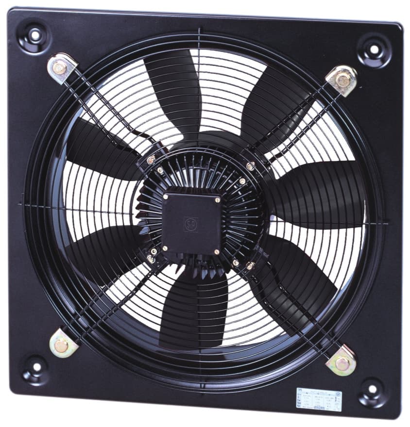 HCBB / HCBT, aksijalni ventilatori za montažu na ploču sa aluminijumskim kolom