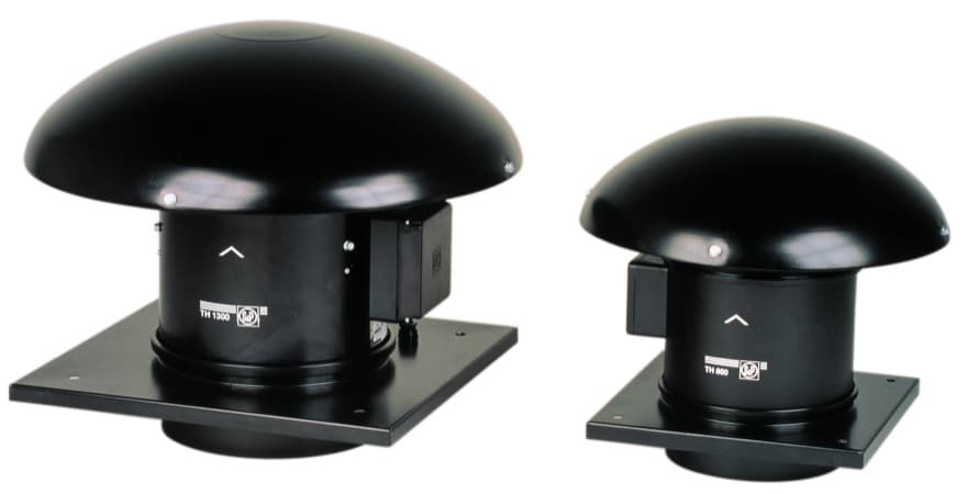 TH — krovni ventilatori sa mešanim protokom (MIXVENT · ECOWATT · ATEX)