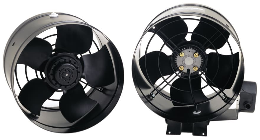TRB / TREB — aksijalni ventilatori u cilindričnom kućištu
